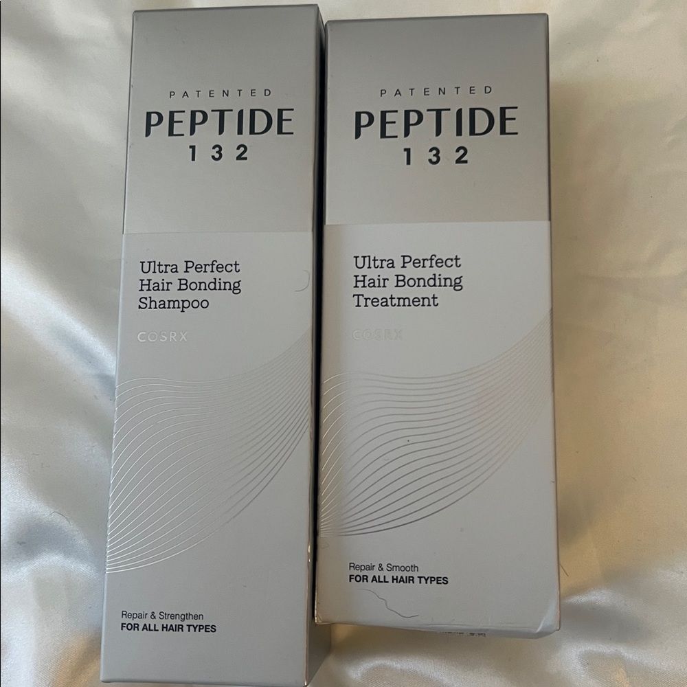 COSRX PEPTIDE 132 Hair Care Set - Bonding Shampoo & Hair BondingTreatment - NIB